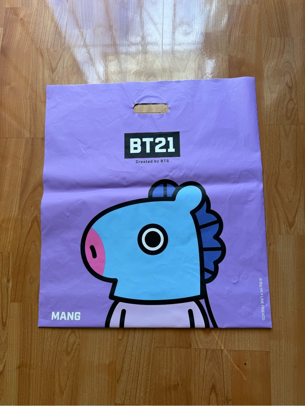 BT21 MANG & RJ Shopping Bag (bigger size)